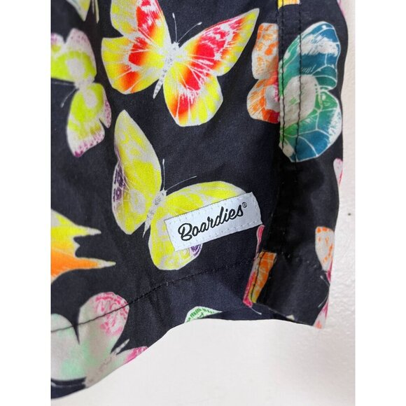 Boardies Butterfly Swim Trunks M Preppy Modern Retro Classic Resort Cruise Artsy - Picture 10 of 10